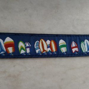 Leather Man Ltd belt - Colorful Buoys on Ribbon